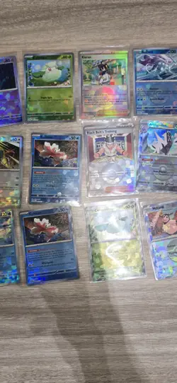 Pokemon Prismatic Evolutions Pokeball Reverse 18 Card Lot - Image 3