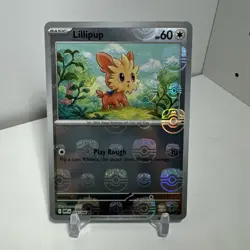 Lillipup (Master Ball Pattern) 074/086 | White Flare | Pokemon Card - NM/M - Image 1