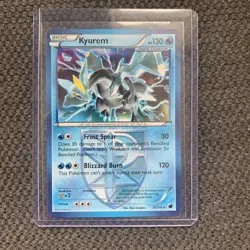 Kyurem 31/116 Non-Holo Plasma Freeze Pokemon Card Exc Condition - Image 1