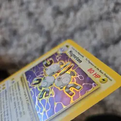 1st Edition Magneton 11/62 Fossil Holo Rare Pokemon Trading Card Game 1999 - Image 3
