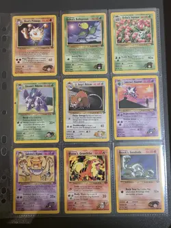 Vintage Pokemon TCG - Gym Challenge Bundle - 25 Cards - Conditions Vary See Pics - Image 1