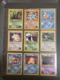 Vintage Pokemon TCG - Gym Challenge Bundle - 25 Cards - Conditions Vary See Pics - Image 3