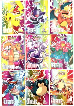 Pokemon Attacks Card Database - Lot Of 9 - All Holos/Base - Image 1