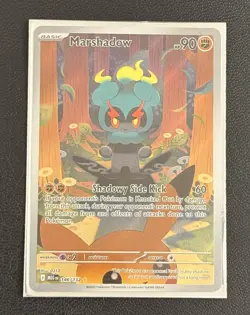 Marshadow 146/132 Mega Evolution Pokemon Card Near Mint Condition Free Postage - Image 1
