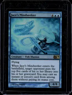 MTG Jace's Mindseeker M14 Core 2014 Foil Rare 61/249 NM - Image 1