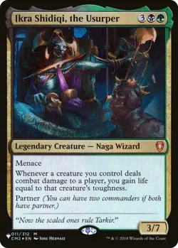 Ikra Shidiqi, the Usurper - The List Light Play, English Magic the Gathering MTG - Image 1