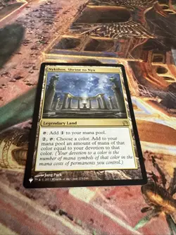 Nykthos, Shrine to Nyx-Foil-Theros-Magic The Gathering-MTG- Mint - Image 2