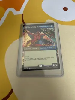 Spider-Woman, Stunning Savior 0230 ~ *Foil ~ Borderless* R MTG Marvel Spider-Man - Image 1