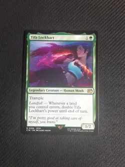MTG Tifa Lockhart FIN 206 Final Fantasy NM - Image 1