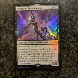 MTG Spider-Man Gwenom, Remorseless FOIL - SPM 0056 - Image 1