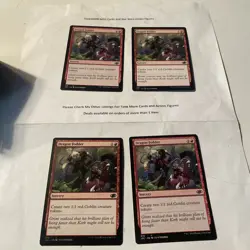 MTG Magic Dragon Fodder 076 Jumpstart 2022 Playset (x4) - Image 1