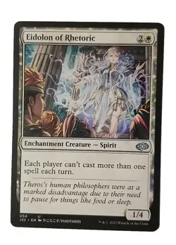 MTG 1x Eidolon of Rhetoric, NM, Jumpstart 2022, Spirit Only One Spell Each Turn - Image 1