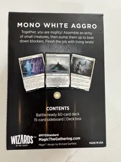 Magic the Gathering MTG Challenger Deck Standard Mono White Aggro - Image 2