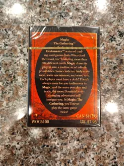 MAGIC THE GATHERING,4TH EDITION STARTER DECK,NEW,FACTORY SEALED - Image 3
