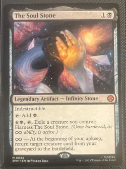 MTG Marvel Spider-man - The Soul Stone #0066 - Mythic Non Foil - NM & Pack Fresh - Image 1