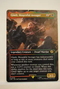 Magic: Lord of the Rings: Gimli, Mournful Avenger #0436 - Image 1