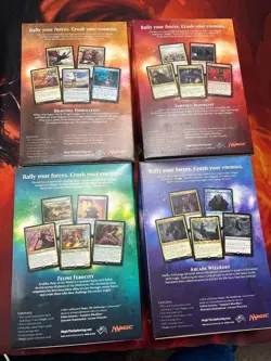 2017 Magic the Gathering MTG Commander Set of 4 Factory Sealed Decks ENGLISH - Image 2
