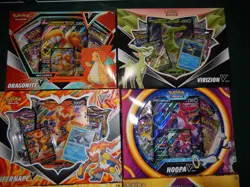 Pokemon LOT of 6 Promo Box V Sets OPEN BOX Complete NO PACKS - Image 2