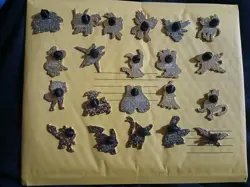 Lot of 21 Pokemon TCG Pokemon Enamel Pin Lot Charizard, M Venasaur, Zapdos Ect. - Image 2