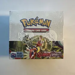 Pokemon Scarlet and Violet Booster Box Base Factory Sealed - Image 1