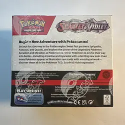 Pokemon Scarlet and Violet Booster Box Base Factory Sealed - Image 3