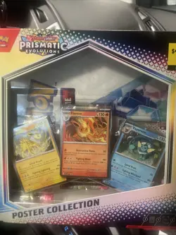 Pokemon prismatic evolutions poster collection. Factory Sealed 151 - Image 1