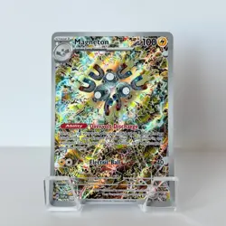 Pokemon TCG Magneton SVP 159 Black Star Promo Surging Sparks Full Art Rare - Image 1