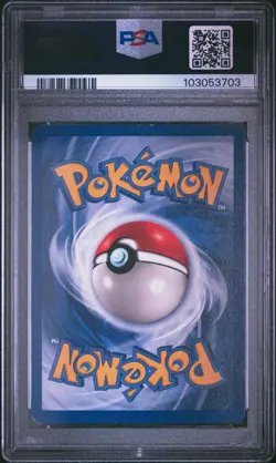 1999 POKEMON BASE SET SHADOWLESS #59 POLIWAG PSA 7 - Image 2