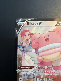 Blissey V TG22/TG30 Silver Tempest Trainer Gallery Ultra Rare Pokemon NM - Image 2