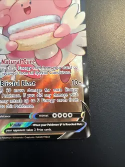 Blissey V TG22/TG30 Silver Tempest Trainer Gallery Ultra Rare Pokemon NM - Image 4