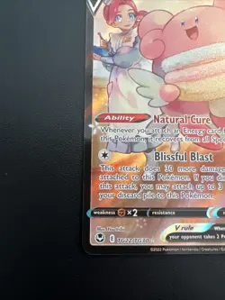 Blissey V TG22/TG30 Silver Tempest Trainer Gallery Ultra Rare Pokemon NM - Image 5