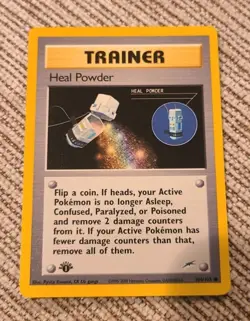 2002 Pokemon Neo - Destiny 1st Edition Heal Powder Common #104 - Image 1