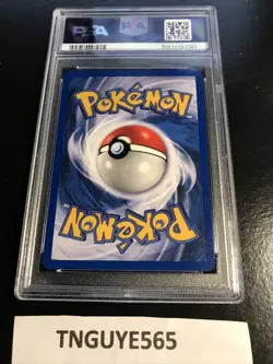 2000 Team Rocket Holo Dark Charizard #4 PSA 8 NM-MINT Pokemon WOTC New - Image 4