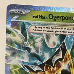 Teal Mask Ogerpon Ex 025/167 - Twilight Masquerade - Pokemon TCG NM - Image 2