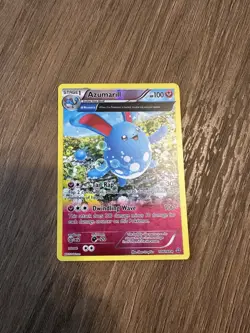 Pokemon TCG Azumarill 104/160 XY Primal Clash Reverse Holo Rare NM/VLP - Image 1