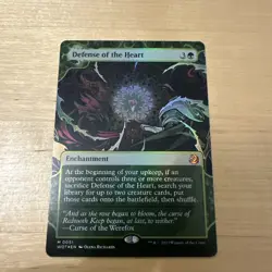 Defense of the Heart FOIL- Near Mint MTG Wilds of Eldraine: Enchanting Tales - Image 1