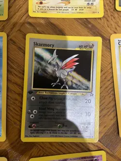 Lot Of 13 Pokemon Holo Cards 1st Ed Skarmory, Machamp, and More - Image 3