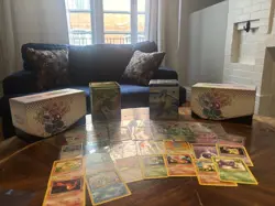 100 Pokemon Cards Lot - 2 Ultra Rares EX/GX/V - 10 Holos - 10 Reverse w/ Vintage - Image 4