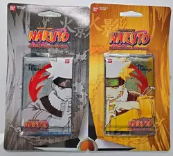 2006 Naruto Path to Hokage Blister Pack 2x CCG Card Game Silver Gold Art Sealed - Image 1
