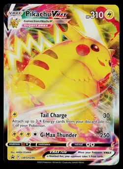 Pokemon SWSH: Sword & Shield Promo Cards SWSH286 Pikachu VMAX - Image 1