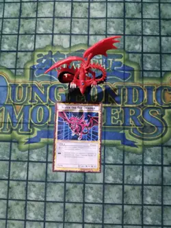 Yugioh Dungeon Dice Monsters Slifer the Sky Dragon DDM custom figure card - Image 2