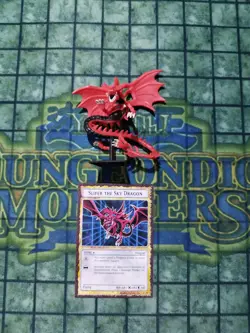 Yugioh Dungeon Dice Monsters Slifer the Sky Dragon DDM custom figure card - Image 3