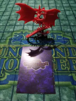 Yugioh Dungeon Dice Monsters Slifer the Sky Dragon DDM custom figure card - Image 4