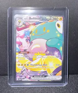 Iono’s Bellibolt ex 183/159 Journey Together SIR NM Pack Fresh! Pokemon Card TCG - Image 1