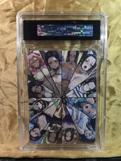 NAMI x NICO ROBIN One Piece Anime Waifu Goddess CUSTOM CARD Gold/Black label - Image 5