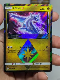Pokemon Latias & Latios Holo Foil Celestial Storm Prism Star 2018 Cards - Image 2