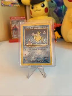 Pokemon TCG Shining Magikarp Neo Revelation Holo Card 66/64 - Image 1