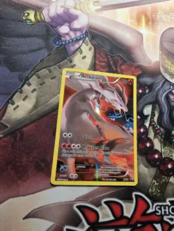 Reshiram XY74 Black Star Promo Full Art Ultra Rare Pokemon Card HP - Image 3