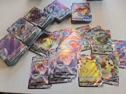 250 Vmax Pokemon Card Collection Lot Holos Full Arts Hits Charizard NM - Image 1