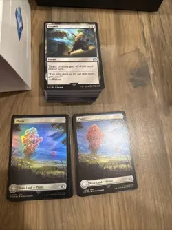 MTG Final Fantasy Empty Gift Bundle Box And Die Magic The Gathering - 100+ Cards - Image 4